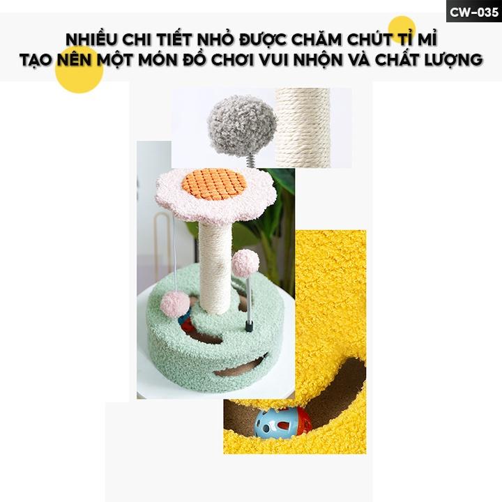 Trụ Cào Móng Dành Cho Mèo Đồ Chơi Thể Chất Dành Cho Mèo Cưng Kèm Trụ CW-035