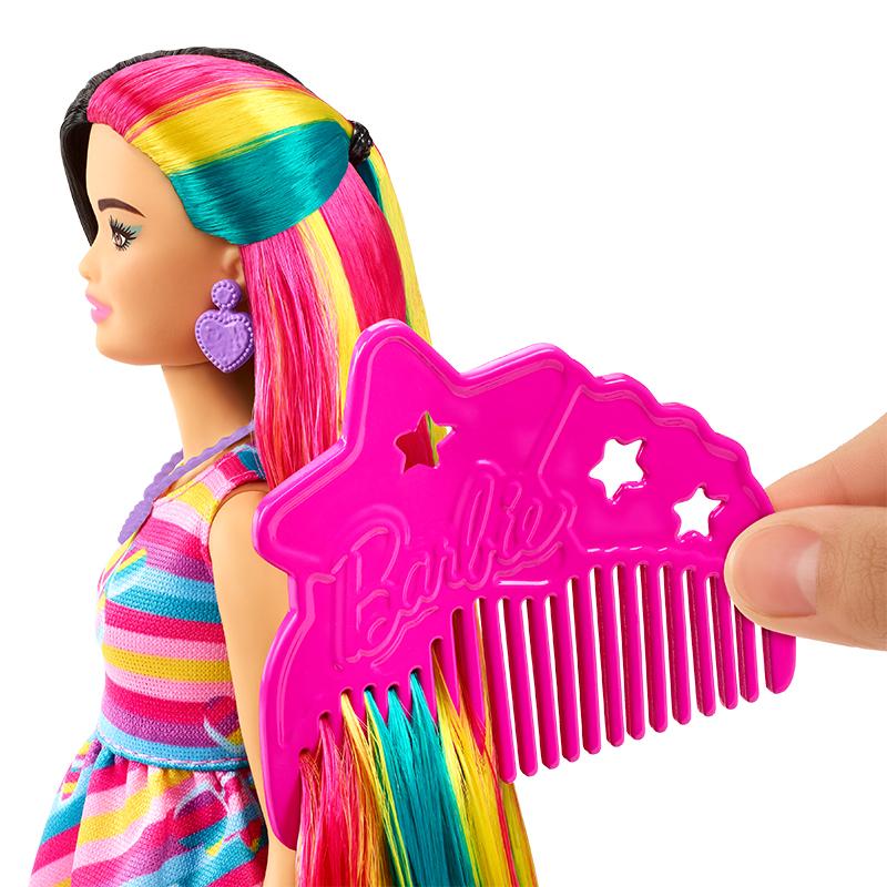 Đồ Chơi Barbie Hearts Và Mái Tóc Thời Trang Sành Điệu HCM90/HCM87