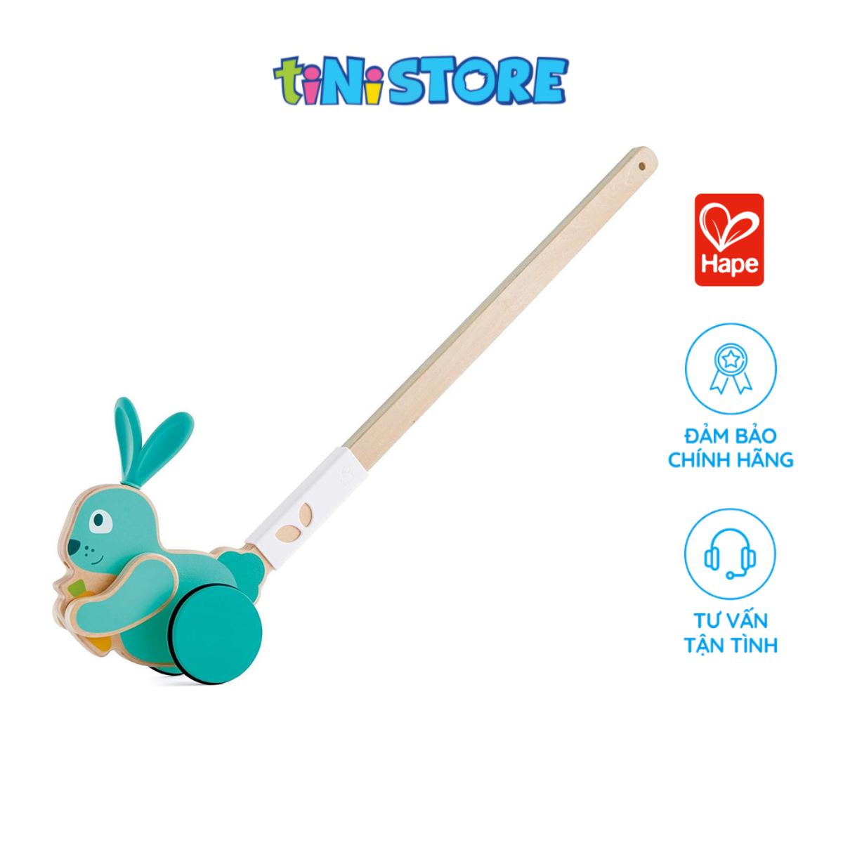 Đồ Chơi Gậy Đẩy Chú Thỏ Hape E0358