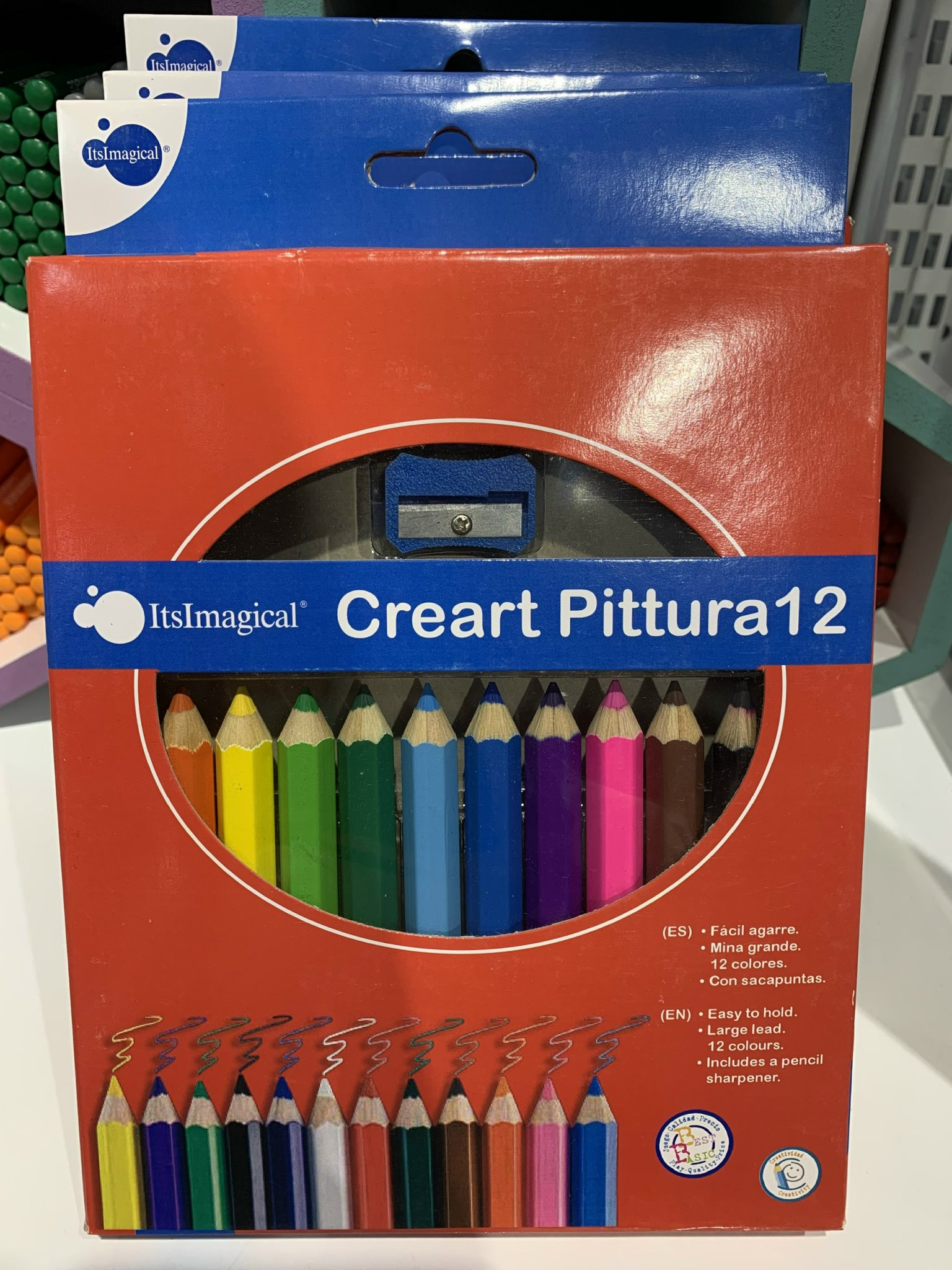 Hộp Chì Màu Creart Pittura, bút chì màu cho bé - HCMCP12