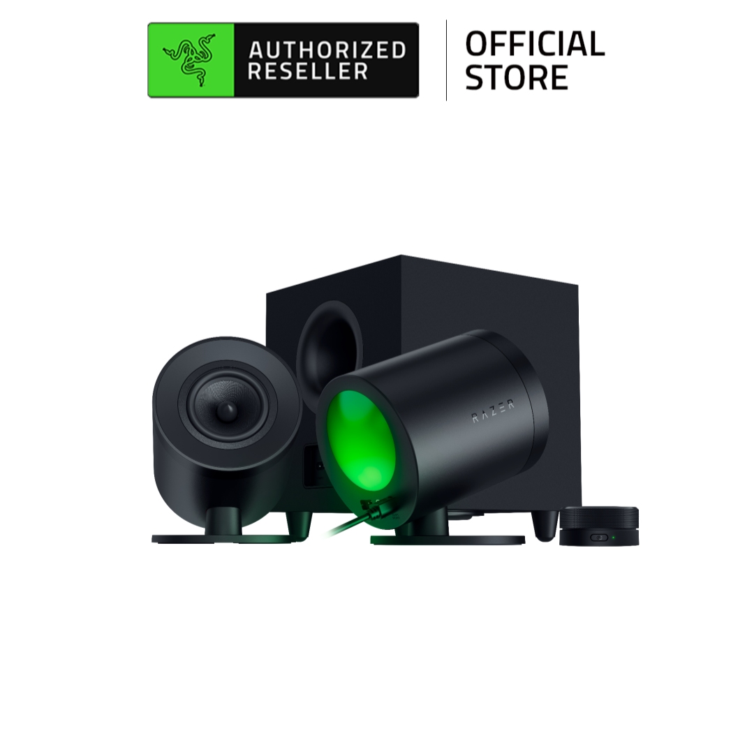 Loa Razer Nommo V2 Pro - 2.1 PC Gaming Speakers & Subwoofer không dây (Hàng chính hãng)_RZ05-04740100-R3G1