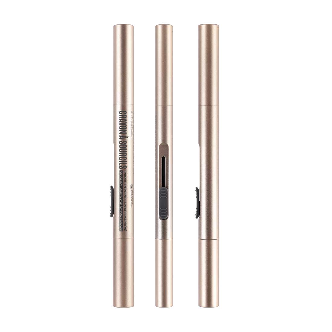 Chì kẻ mày Miniso 2 đầu Unique Flattened Nib Eyebrow Pencil - Hàng chính hãng