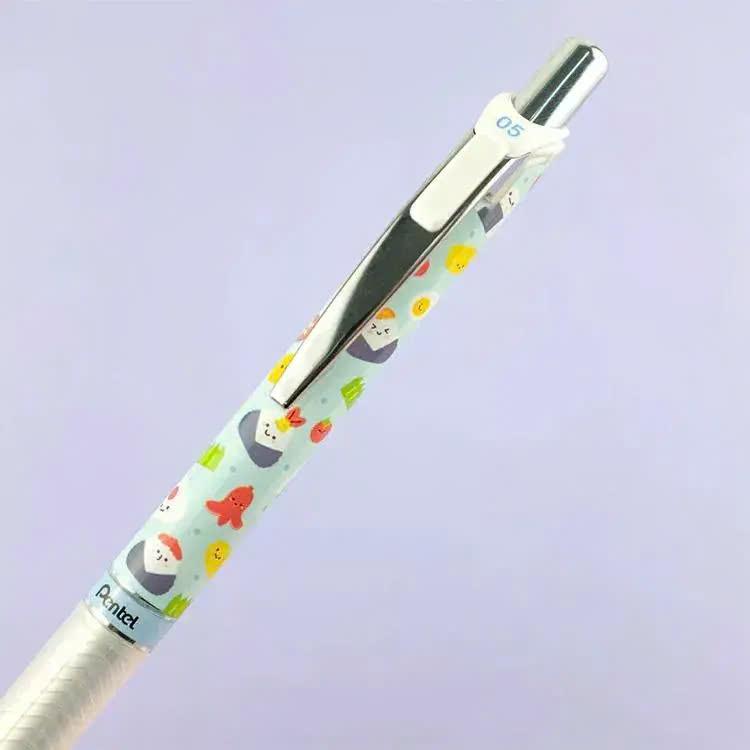 Bút Gel EnerGel Kawaii Snacks Series 0.5 mm - Pentel-BLN75KW41-A - Takoyaki - Mực Đen