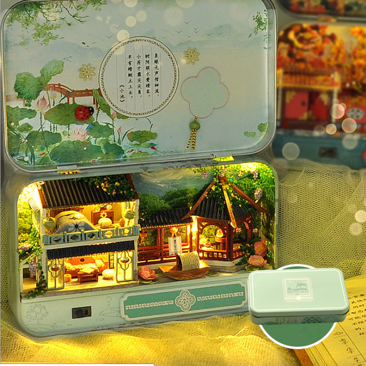 Mô hình nhà DIY Doll House Four-Hour Landscape Box TH5 - TH8