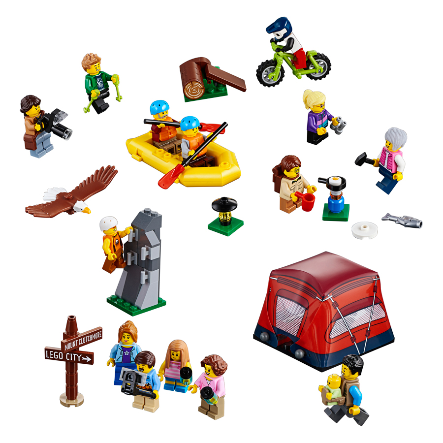 Lego City 60202 Nhân Vật Dã Ngoại