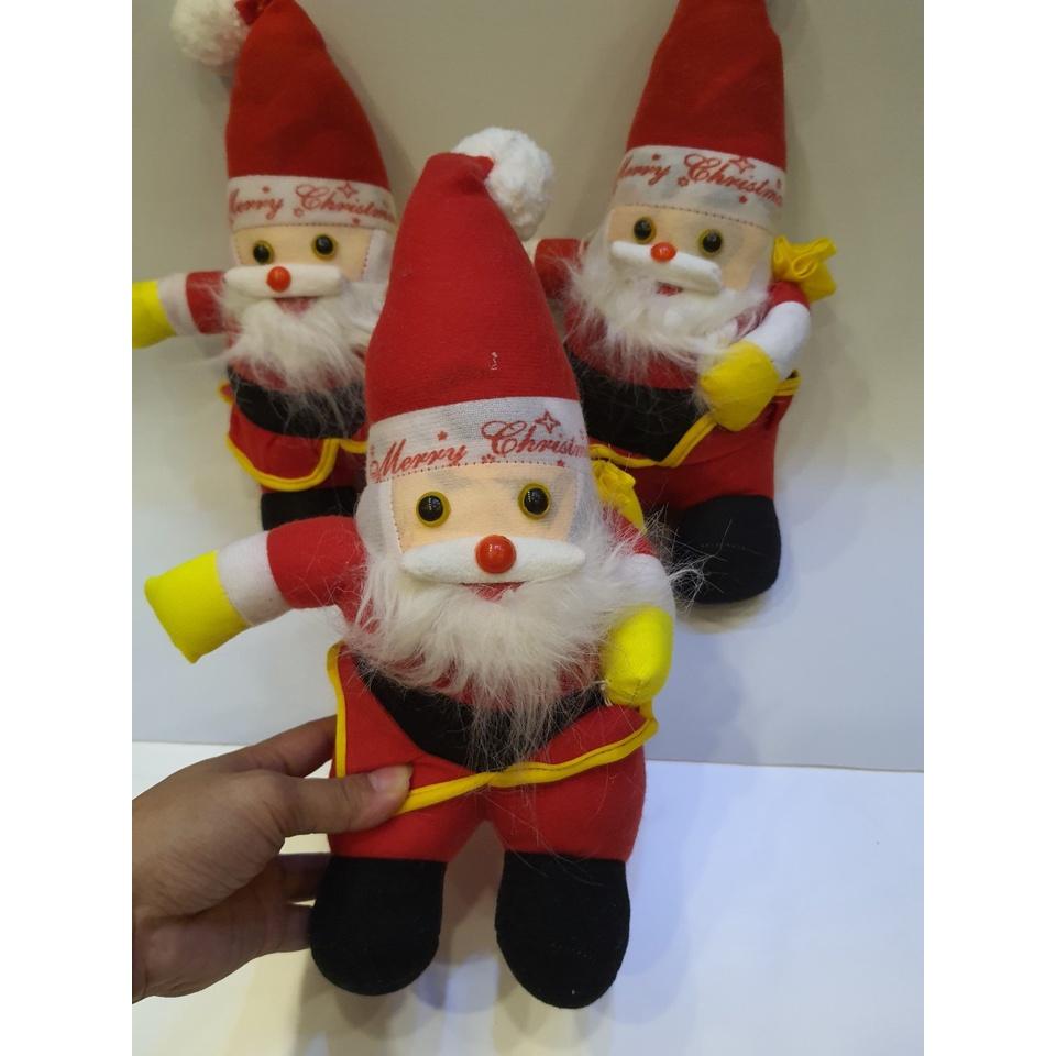 Gấu Bông Hình Ông Già Noel Đội Mũ 30cm