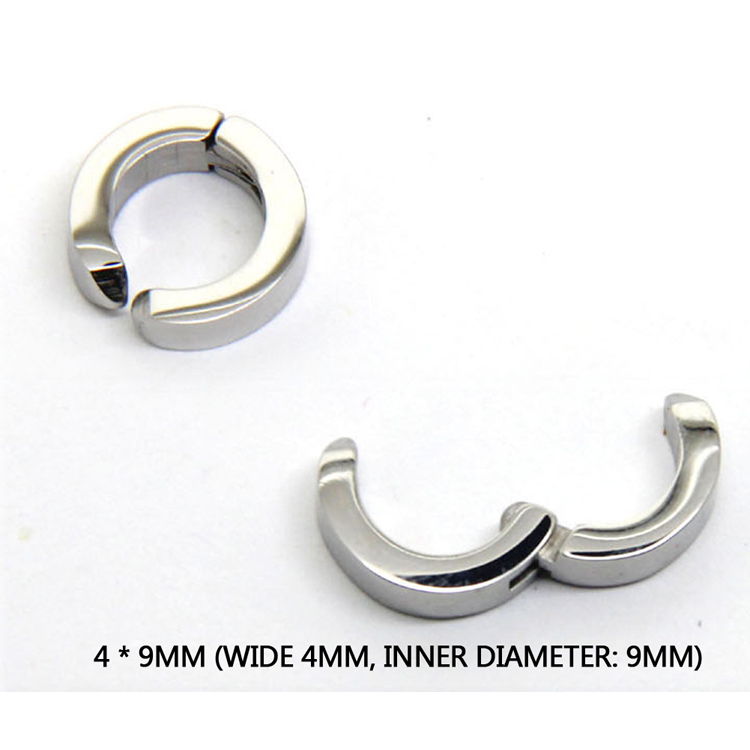 1 Cặp Bông Tai Nam Châm Thép Titan Không Cần Xỏ Lỗ Cho Nam Nữ