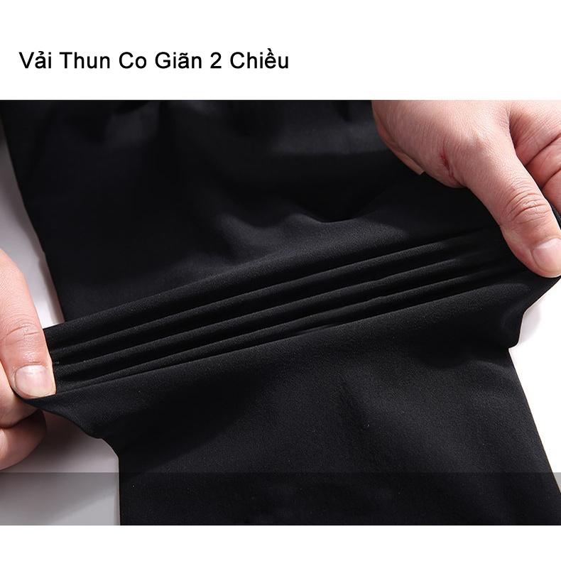 Quần Dài Thể Thao Nam Slimfit vải thun siêu nhẹ loại 1 hàng cao cấp co giãn 2 chiều không nhăn xù không nhão SZone SQ531