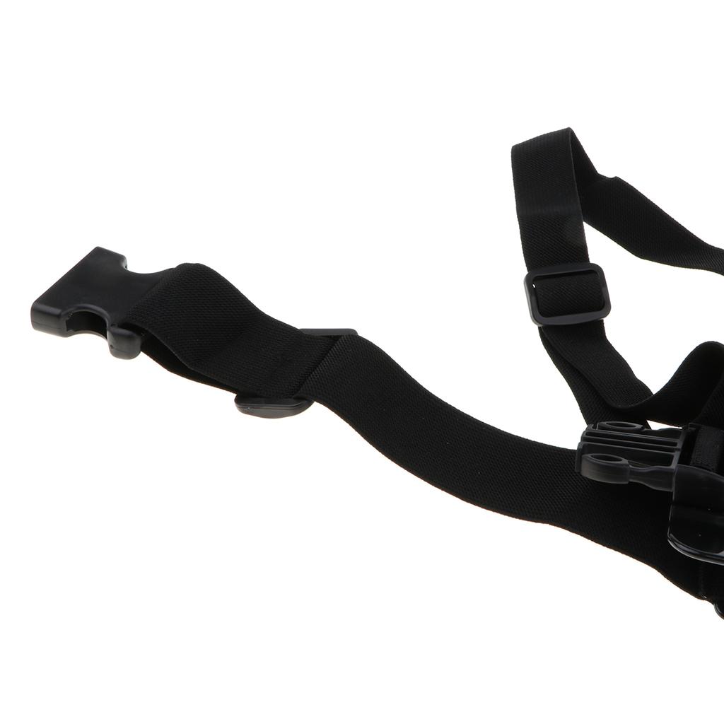 2 Pcs Chest Mount Harness Strap Holder Bracket With Cell Phone Clip Clamp