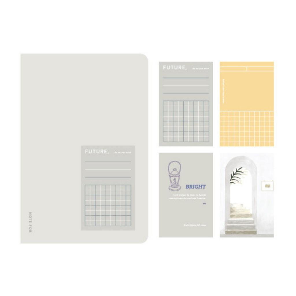 Sổ Tay Planner 160 Trang NOTE FOR Khổ A5 Màu Pastel