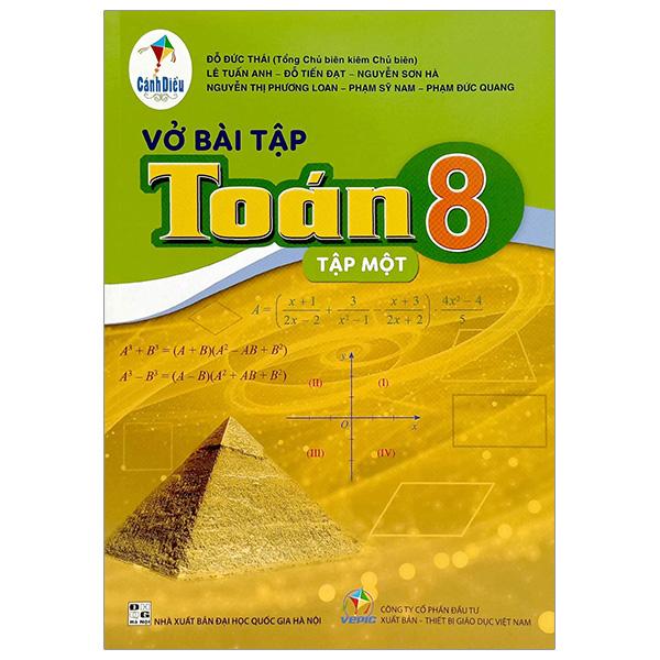 Vở Bài Tập Toán 8 - Tập 1 (Cánh Diều) (2023)