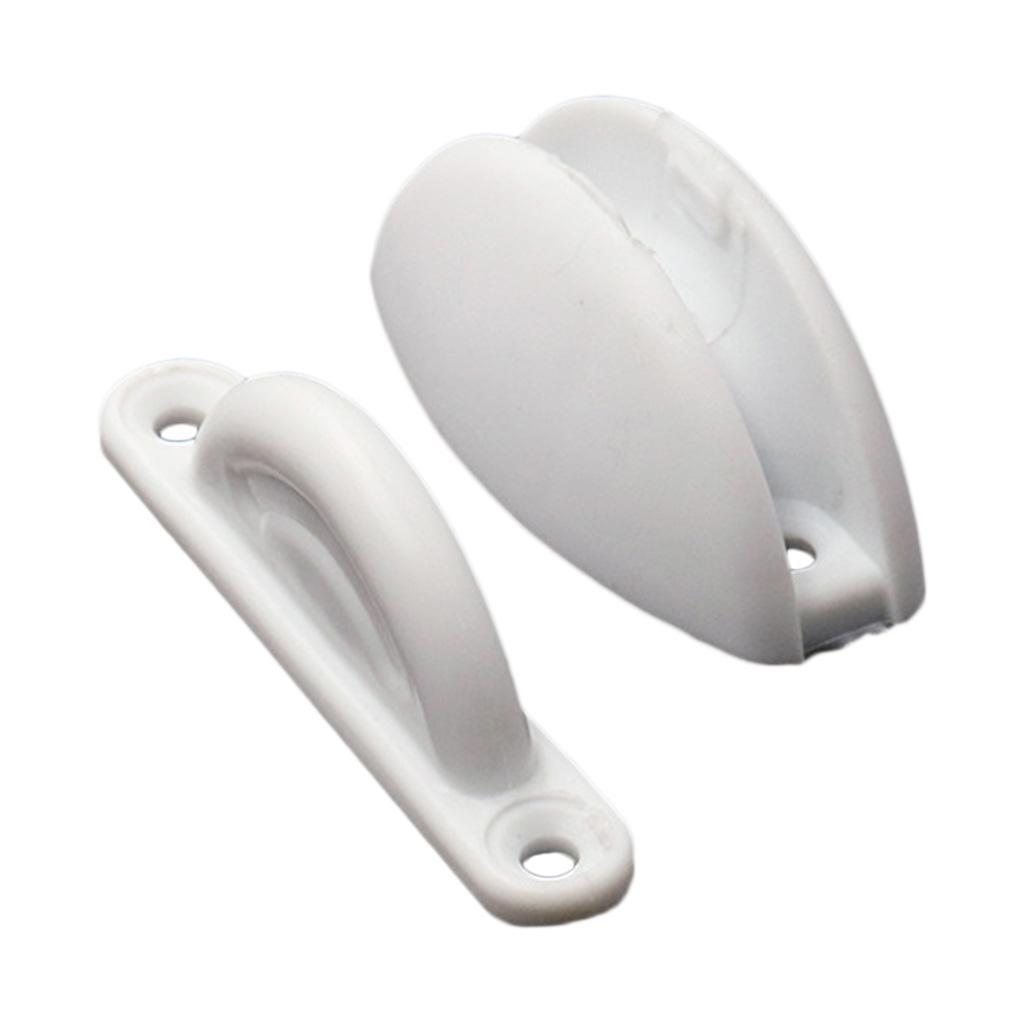 Nylon Door Latch Holder Stopper Luggage Door Latch RV Boat White