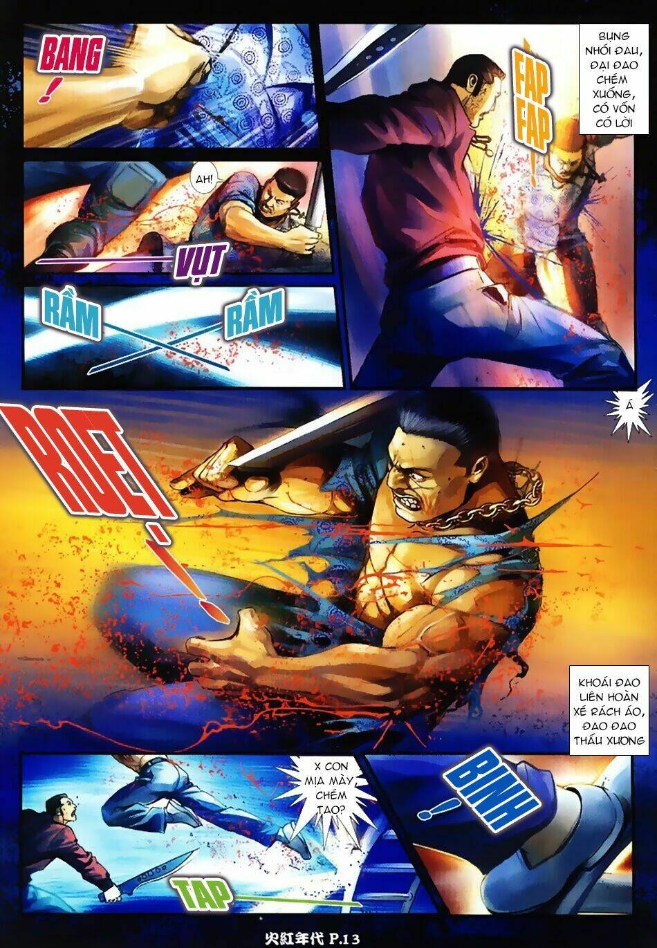 hỏa hồng niên đại hắc cốt đường chapter 18 10