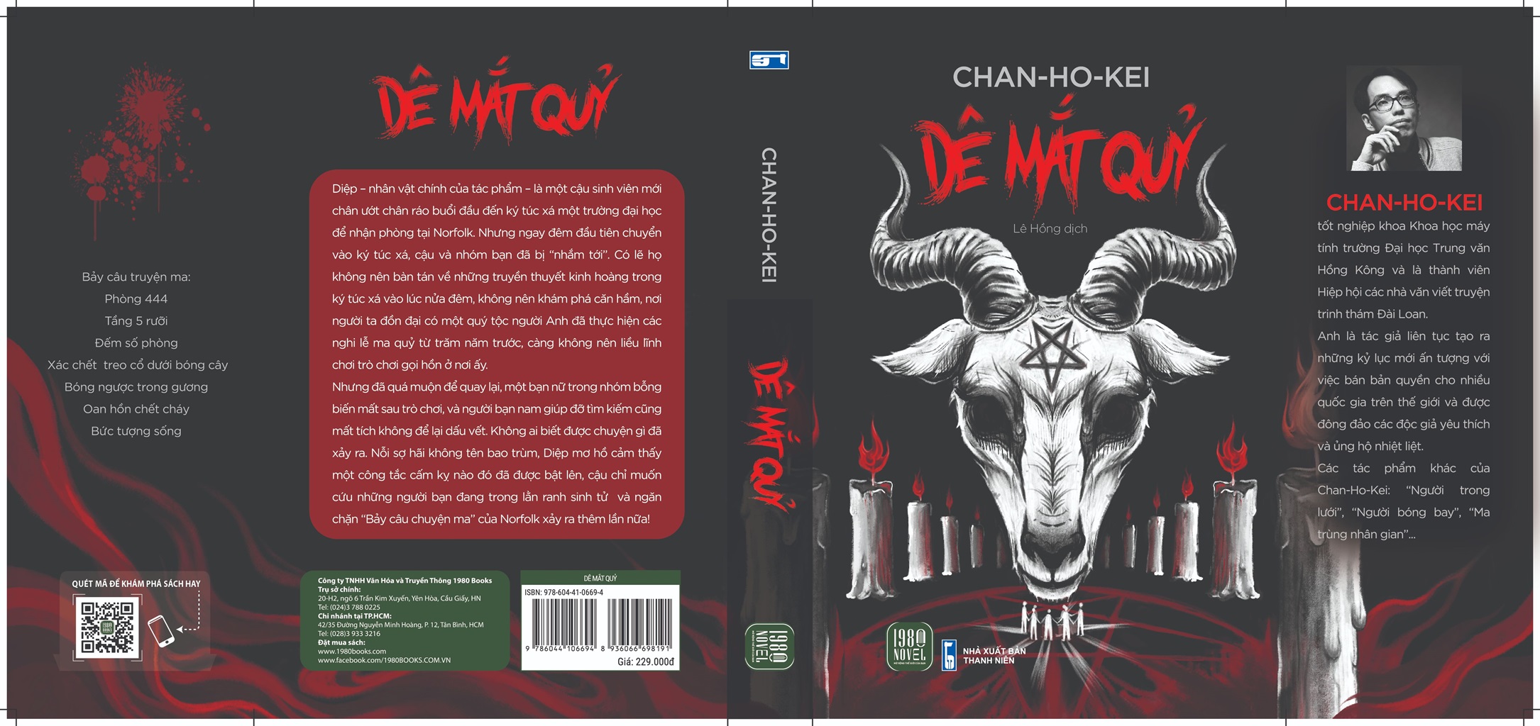 Sách - Dê Mắt Quỷ - Chan-Ho-Kei