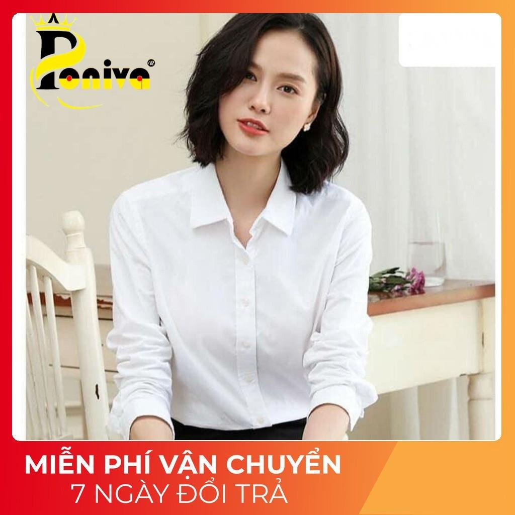 Áo Sơ Mi Nữ Dài Tay Công Sở Thời Trang PONIVA