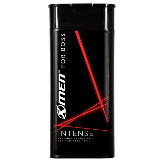 Sữa tắm nước hoa X-Men For Boss Intense - Mùi hương trầm đầy nội lực 180g