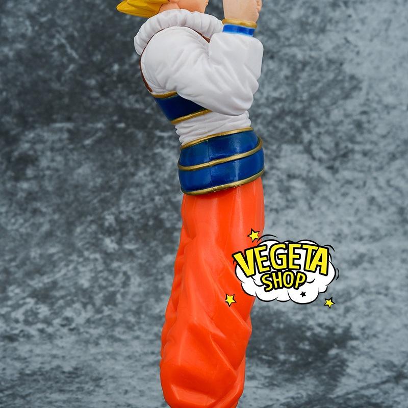 Mô hình Dragon Ball - Mô hình Songoku Son Goku Super Saiyan trang phục hành tinh Yardrats dịch chuyển tức thời - 22cm