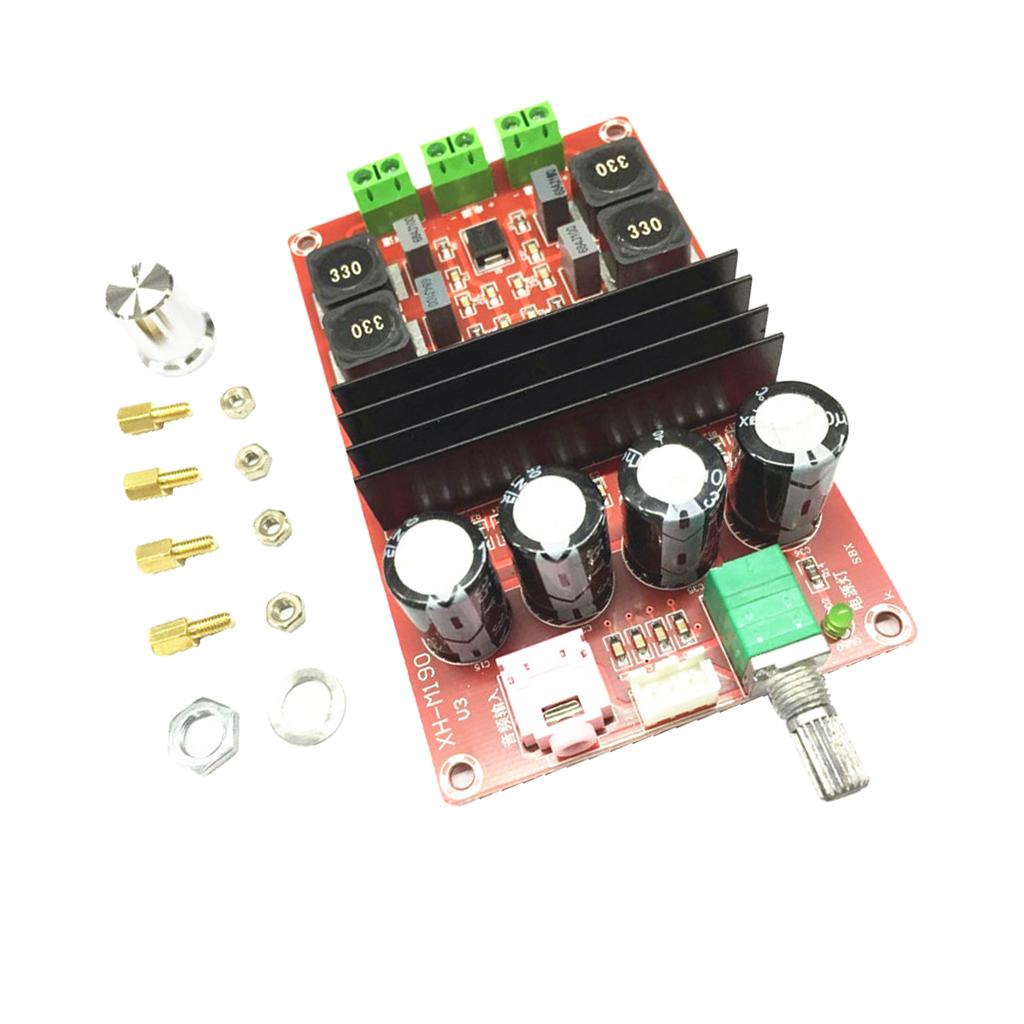 Dual Channel Digital Amplifier Board Amplifier 2*100W Audio Sterio Module