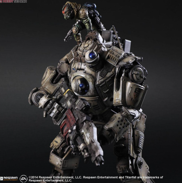 Mô Hình Khớp Game Robot Titanfall Atlas Play arts change PA 26cm