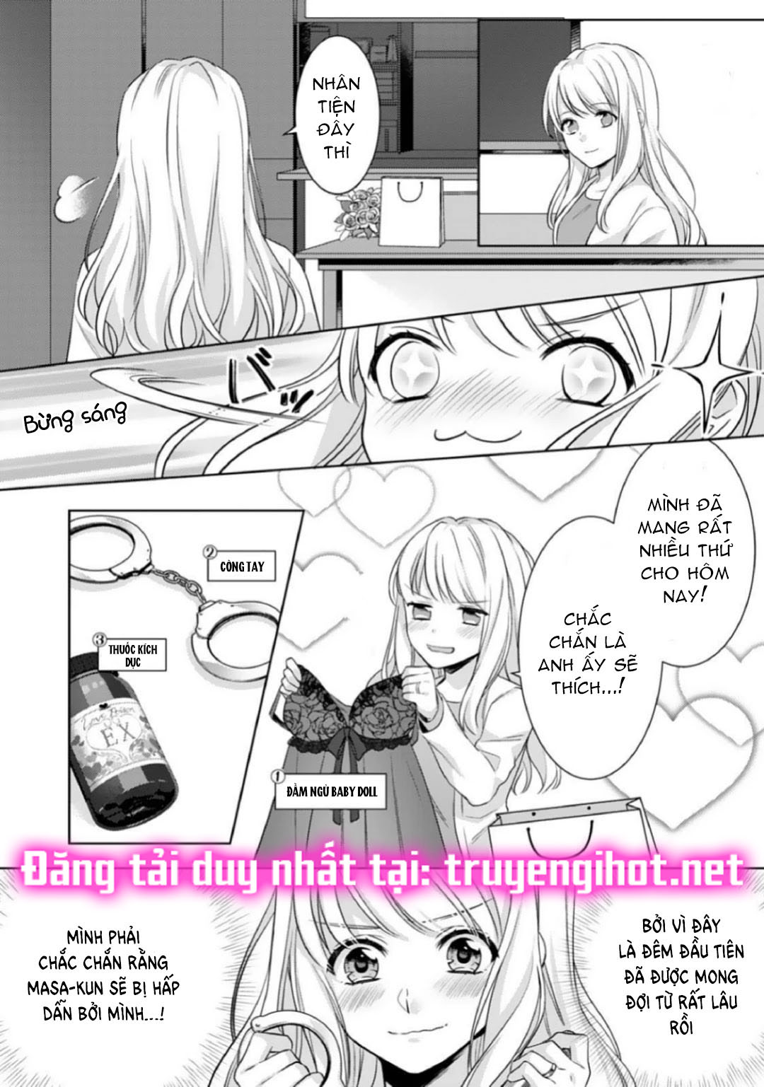 chúng tôi bị cấm sex trước kết hôn! đêm tân hôn cuồng nhiệt cùng chồng yêu~ chapter 1.1 11