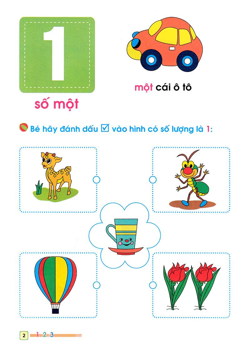 Tủ Sách Bé Vào Lớp 1 - Bé Với 123 (Tái Bản 2020)