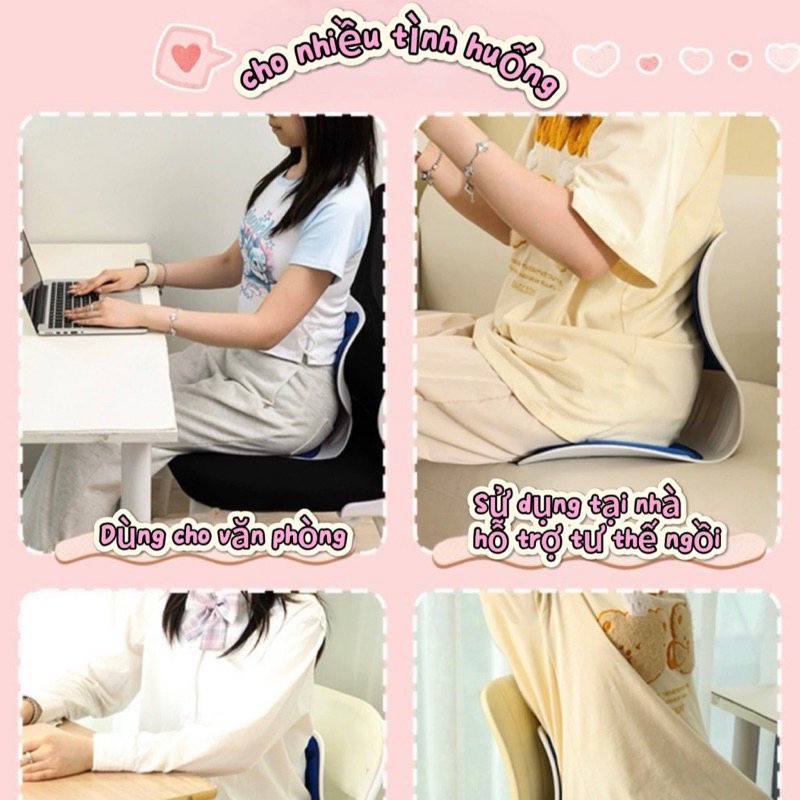 Ghế Điều Chỉnh Tư Thế Dobody Giảm Đau Mỏi Lưng Định Hình Cột Sống Điều Chỉnh Dáng Ngồi Chống Gù Chống Cong Vẹo Cột Sống