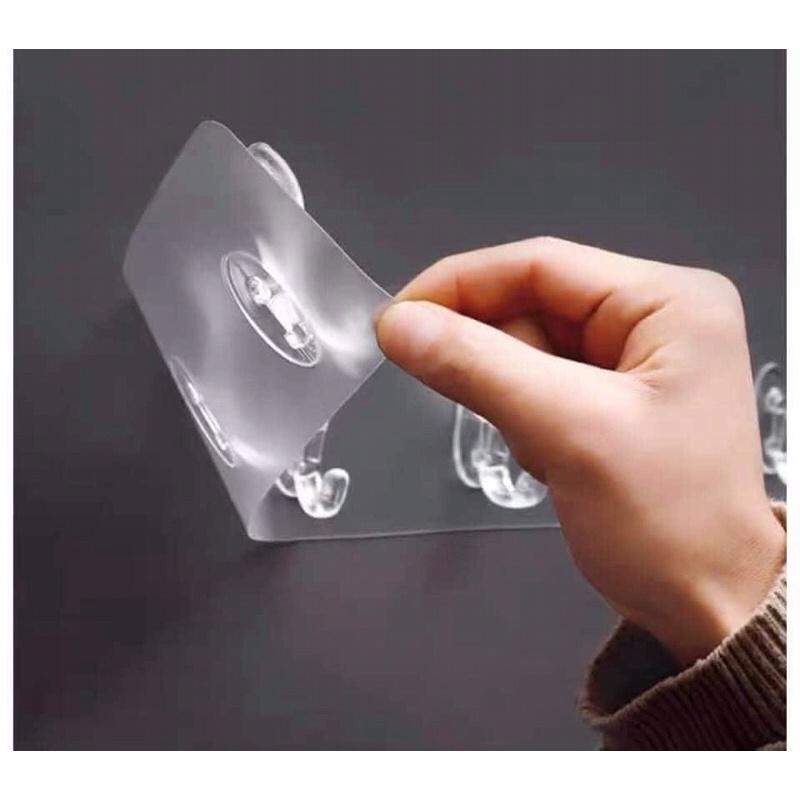 THANH 6 MÓC DÍNH TRONG SUỐT SIÊU DÍNH