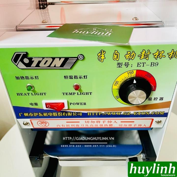 Máy dập ép miệng cốc ly bằng tay ETON ET-B9 - Hàng nhập khẩu