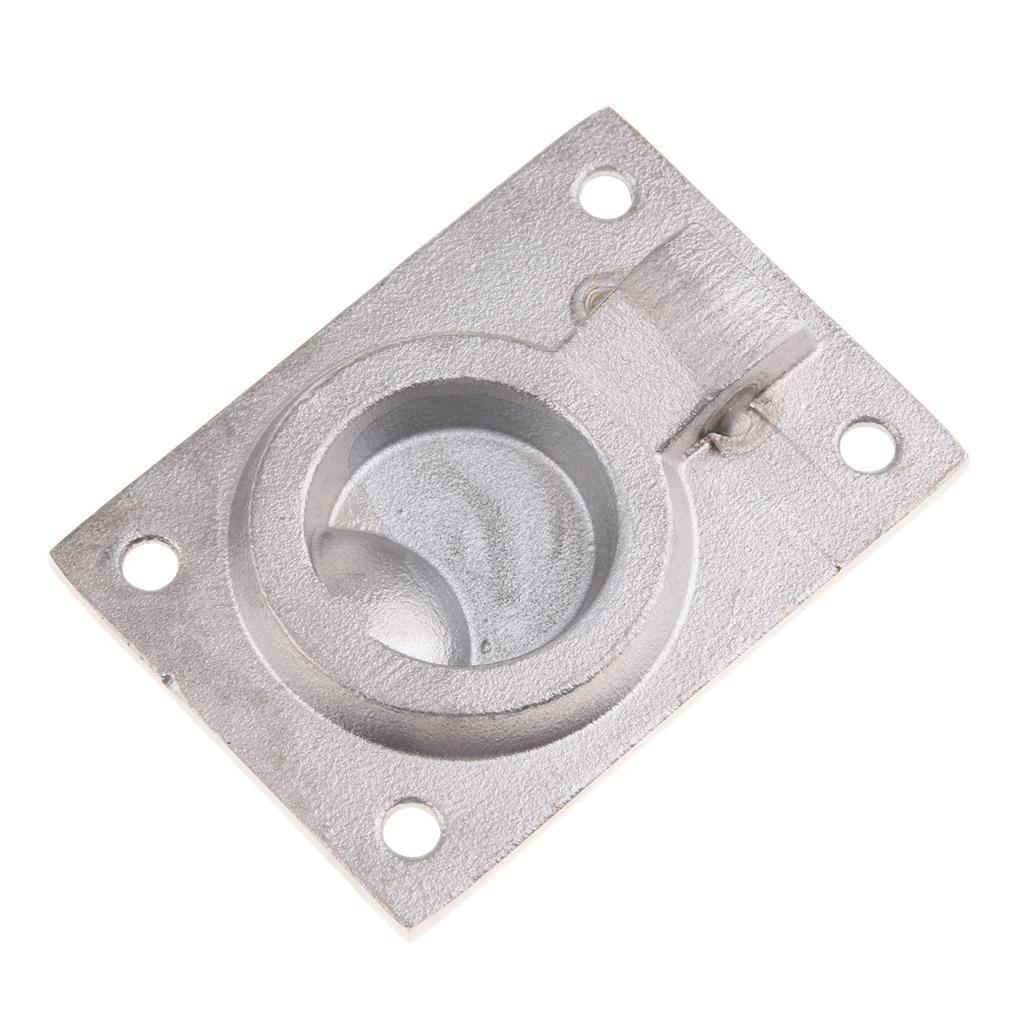 2pcs Stainless Steel  Pull Handle Boat Marine Round Locker