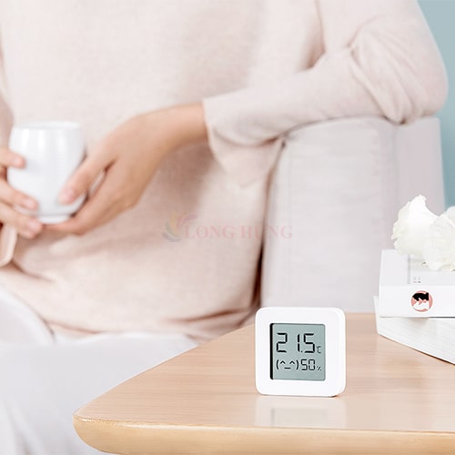 Nhiệt ẩm kế Bluetooth Xiaomi Mi Temperature and Humidity Monitor 2 NUN4126GL LYWSD03MMC - Hàng chính hãng