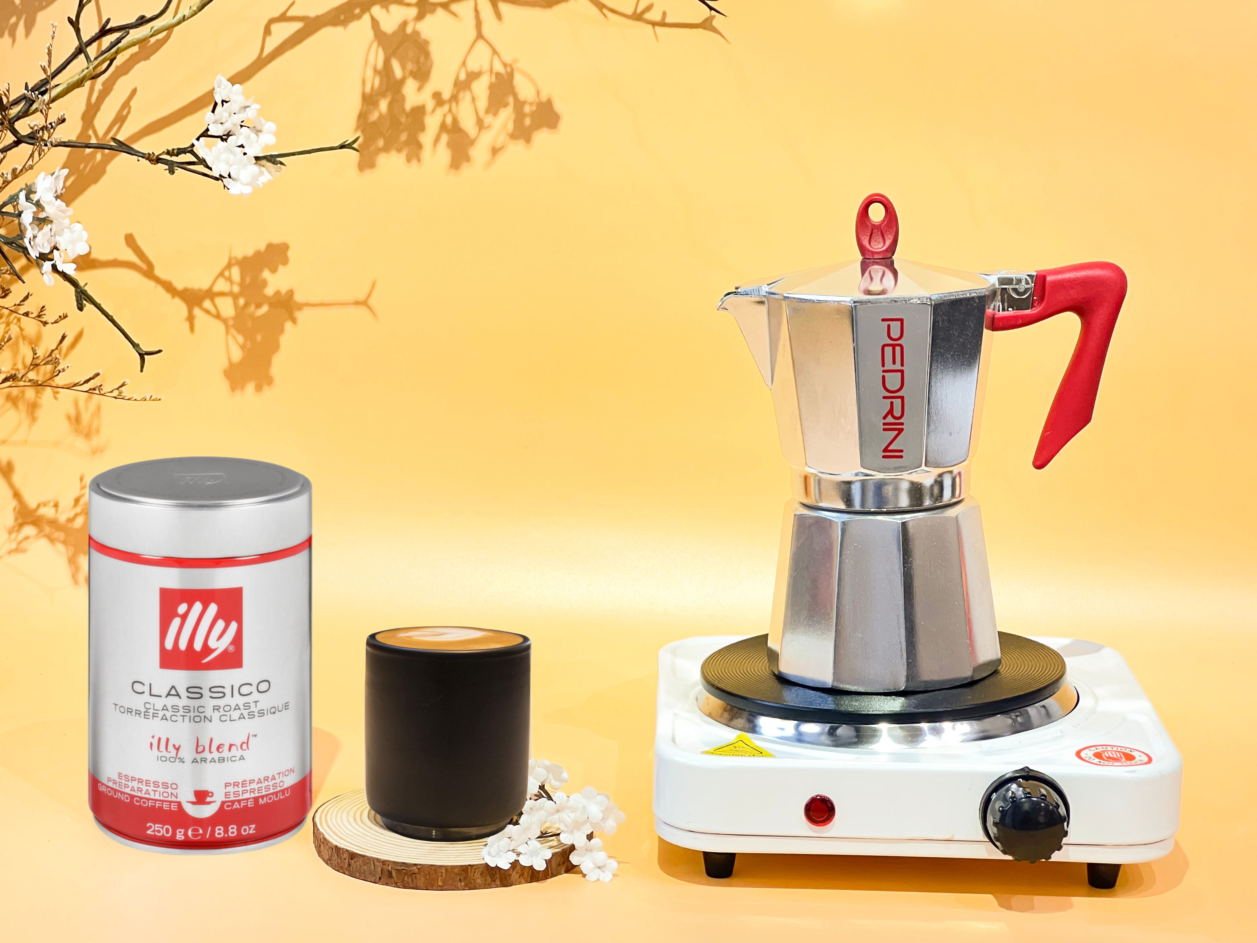 [Tết Gift] Pedrini x Illy Coffee Lover's Combo - Quà tặng cao cấp Italy.