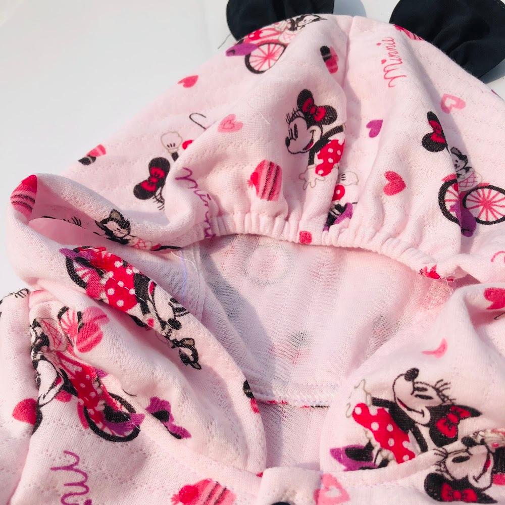 Áo khoác nắng bé gái họa tiết Mickey hồng - AICDBGCXK0HY - AIN Closet