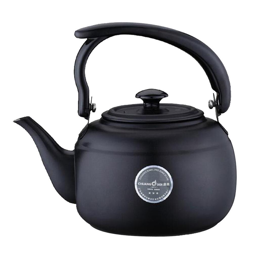 2-3pack 1L Stainless Steel Teapot Kitchen Tea Kettle Metal Stovetop Tea Pot