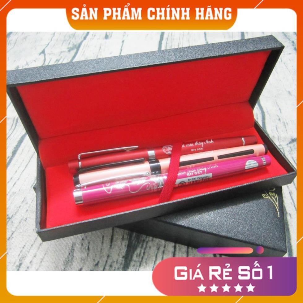 Hộp Nhung Đựng Bút Cao Cấp - Hộp Quà Tặng Bút Lót Nhung Sang Trọng, Chống Xước Chống Va Đập