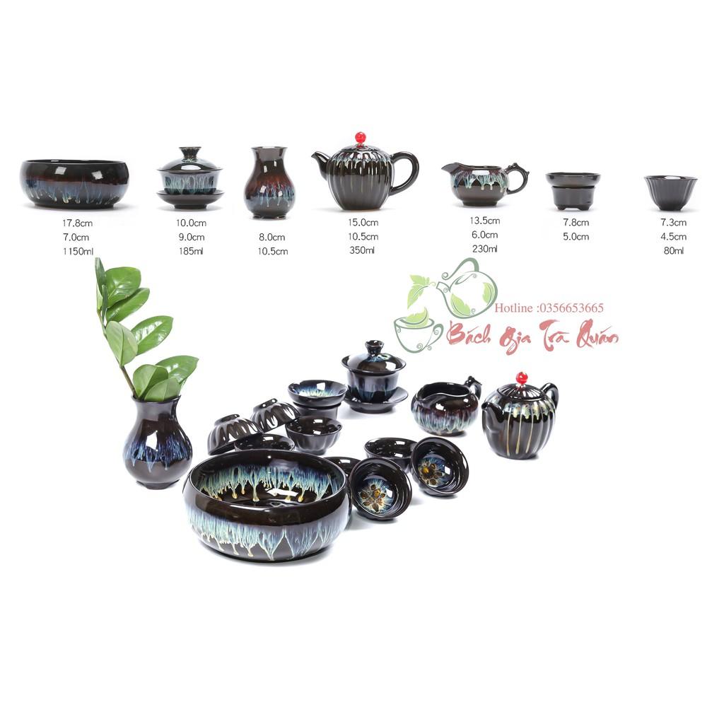Tổng Hợp Các Mẫu - Ấm Chén Hỏa Biến - Cúc Lôi