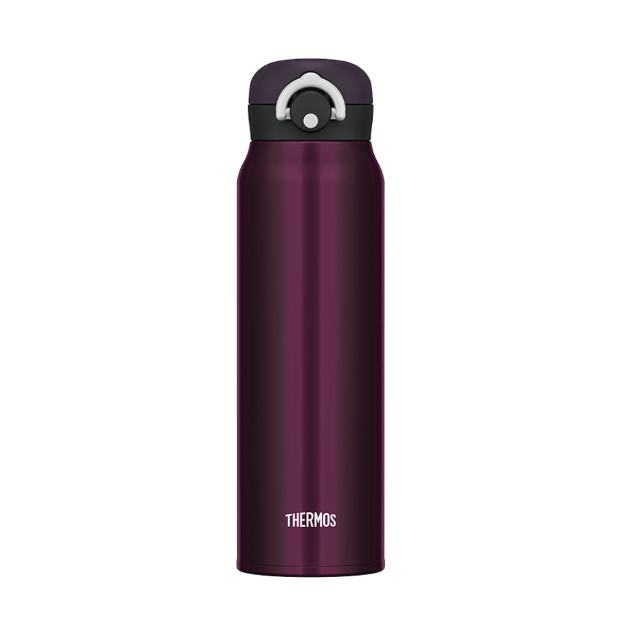 Hình ảnh Bình giữ nhiệt Thermos nút bấm JNR-750 M-BK 750ml màu tím đen Hàng chính hãng