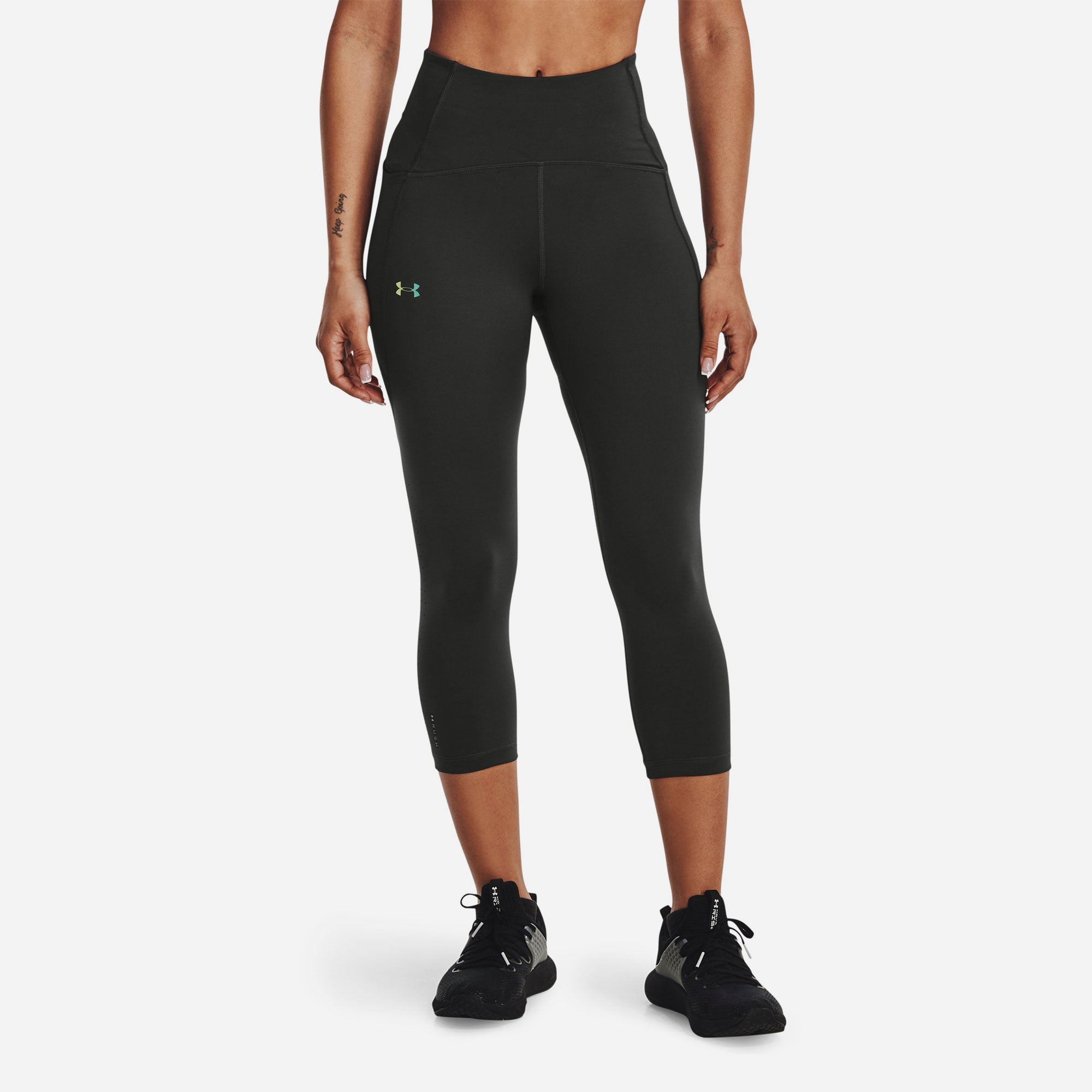 Quần ôm thể thao nữ Under Armour Rush Vent - 1370058-010