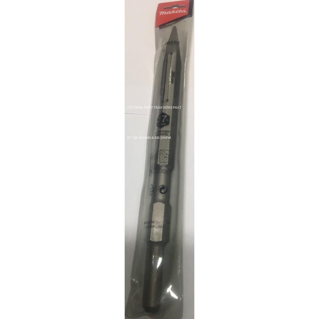Mũi đục MAKITA chuôi lục giác 17mm Nhọn D-08682 - Hàng Chính Hãng