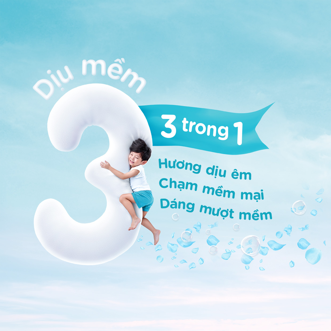 COMBO 6 dây Downy Diu nhẹ 10 gói x6