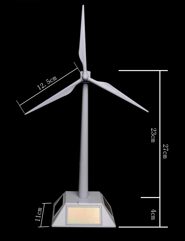 Cối xay gió năng lượng mặt trời - Mô hình đồ chơi năng lượng mặt trời
