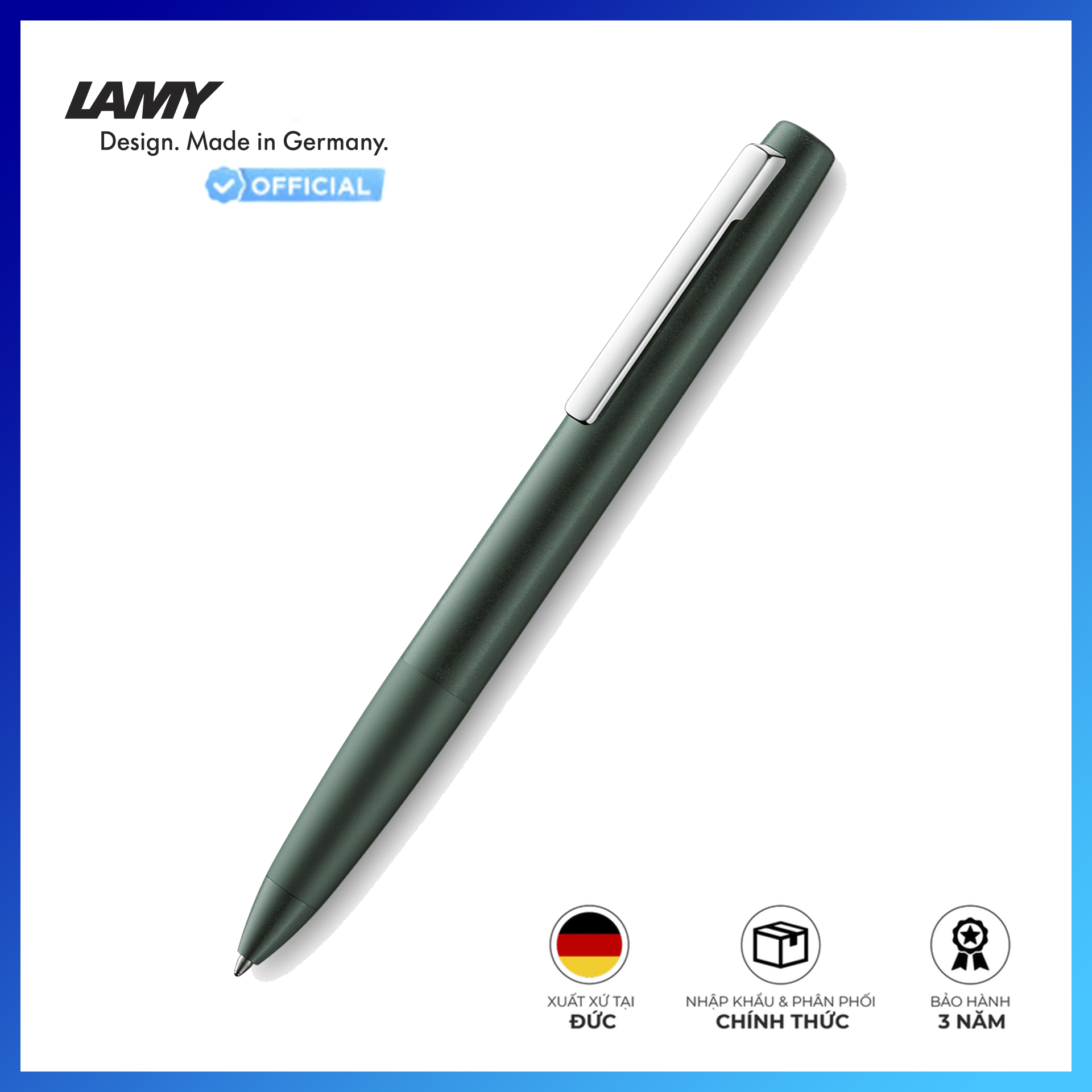 Bút Bi Lamy Aion Darkgreen