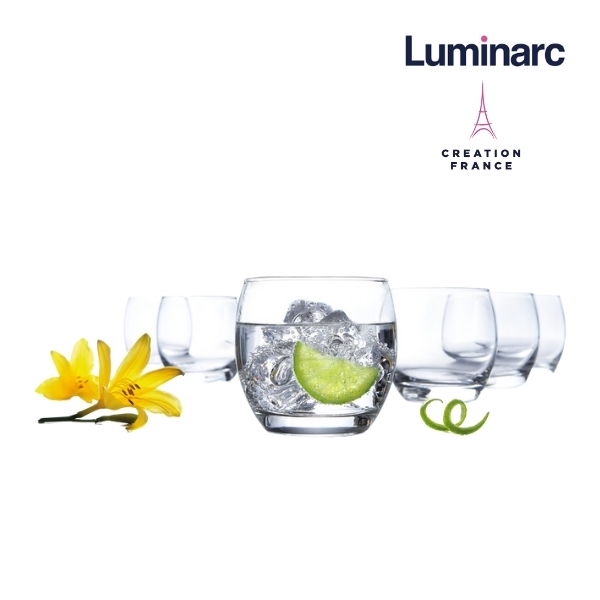 Bộ 6 ly thủy tinh thấp Luminarc Salto 320ml  -LUSAG2562