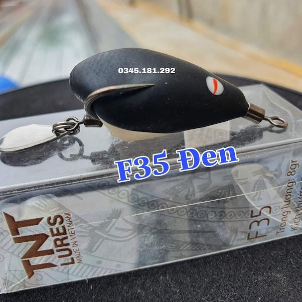 Mồi Câu Lure Nhái Hơi F35 - Mồi Nhái Hơi Chìm F35