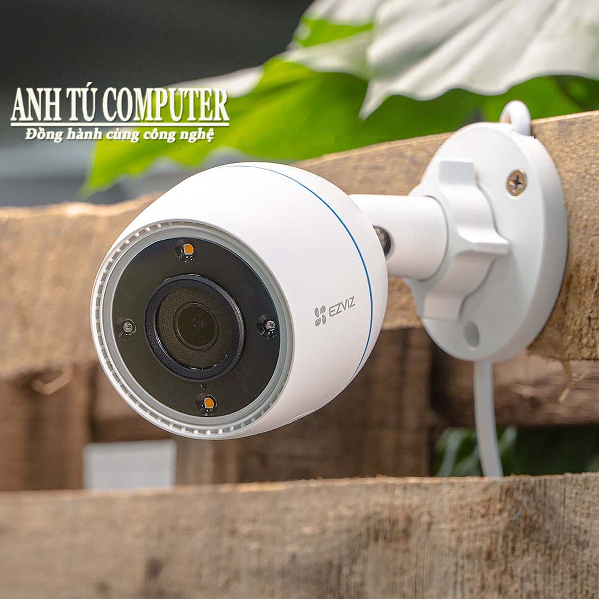 Camera WiFi Colorvu 2MP EZVIZ H3c Color hàng chính hãng