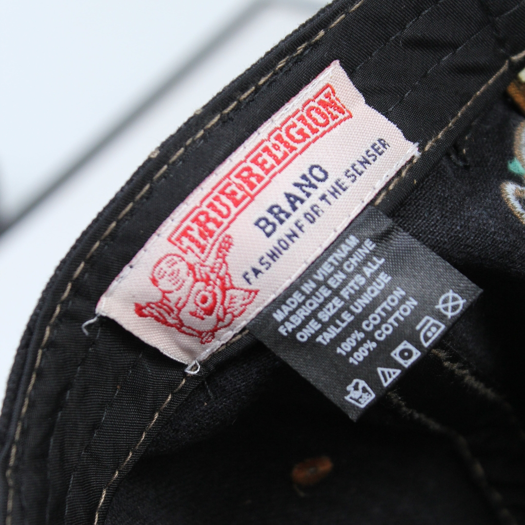 Nón nam, mũ lưỡi trai Ông Địa U lệch phối vải jeans form đẹp thời trang đường phố