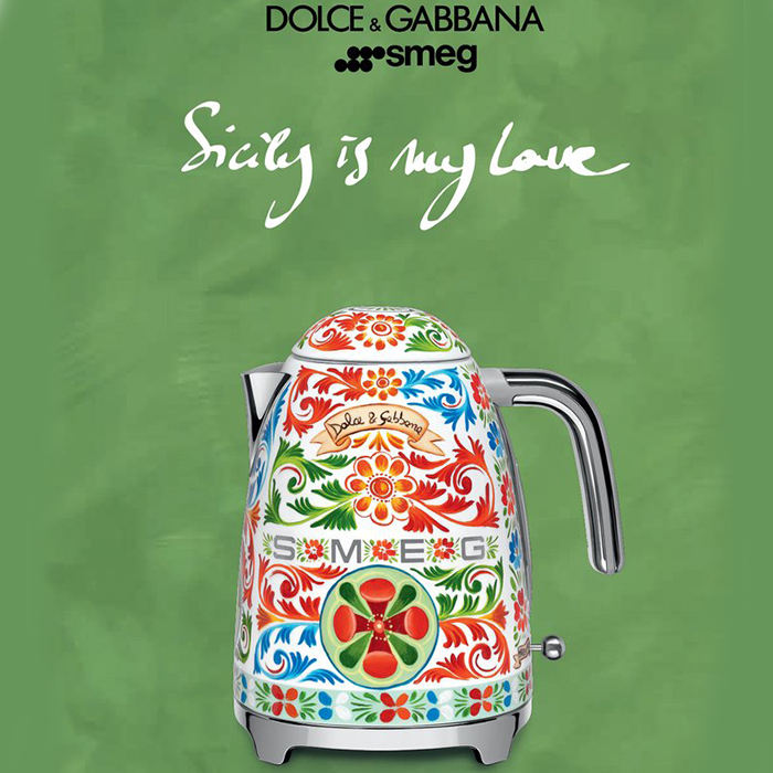 Ấm Đun Nước SMEG D&G - KLF03DGEU - Hàng chính hãng