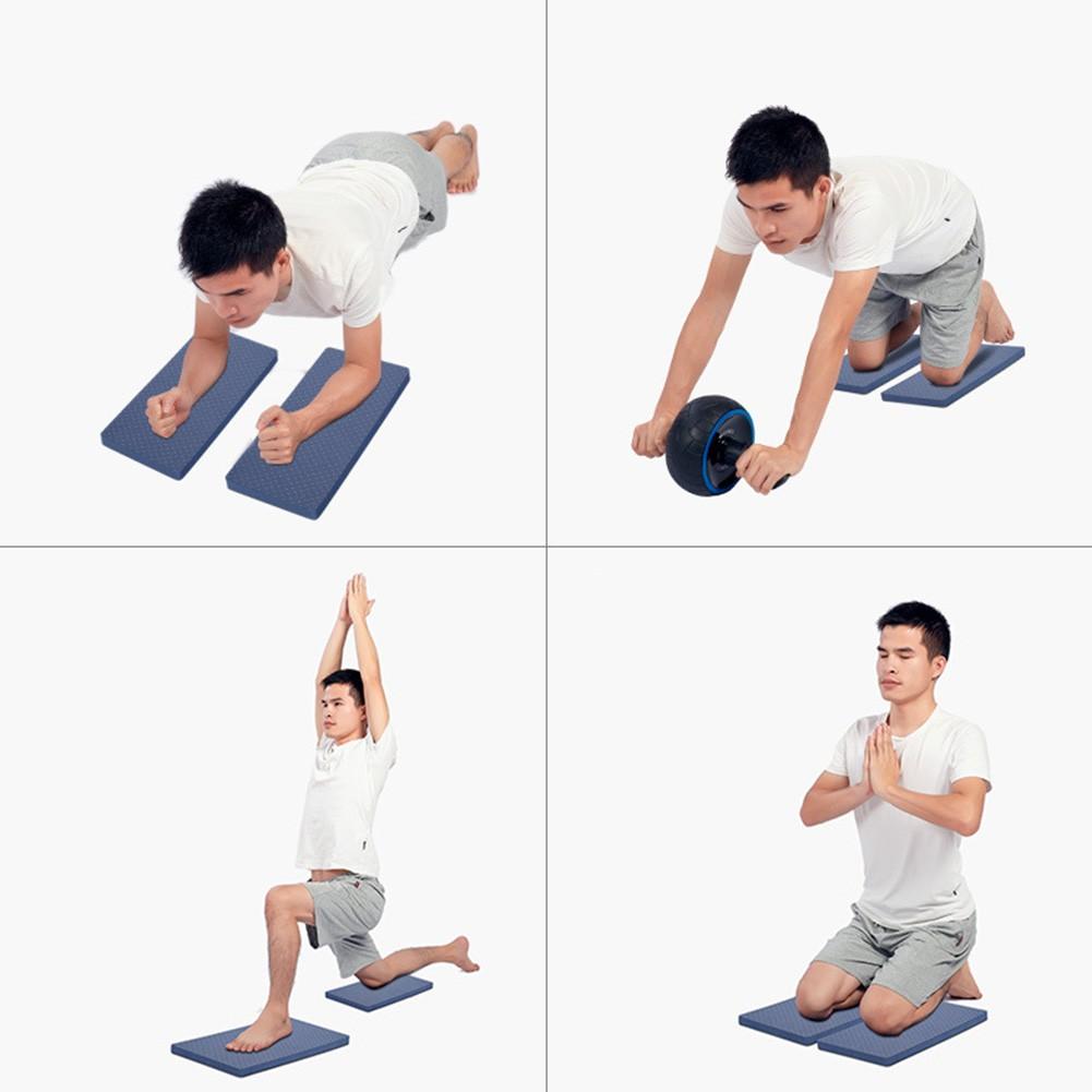 Yoga đầu gối đệm đệm mềm TPE tập thể dục tập thể dục tập thể dục Yoga Pilates Mini Plank Workout Yoga Mat Thiết bị tập thể dục Phụ kiện