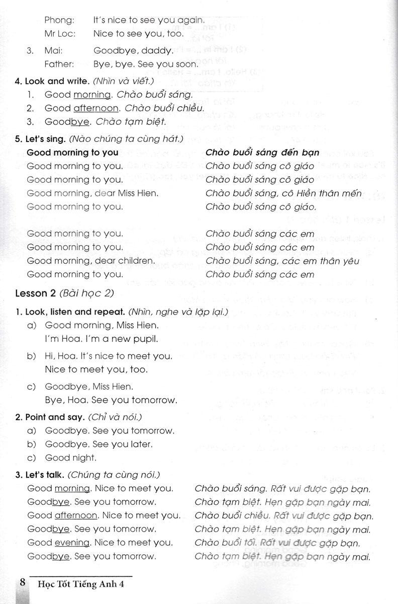 Học Tốt Tiếng Anh 4