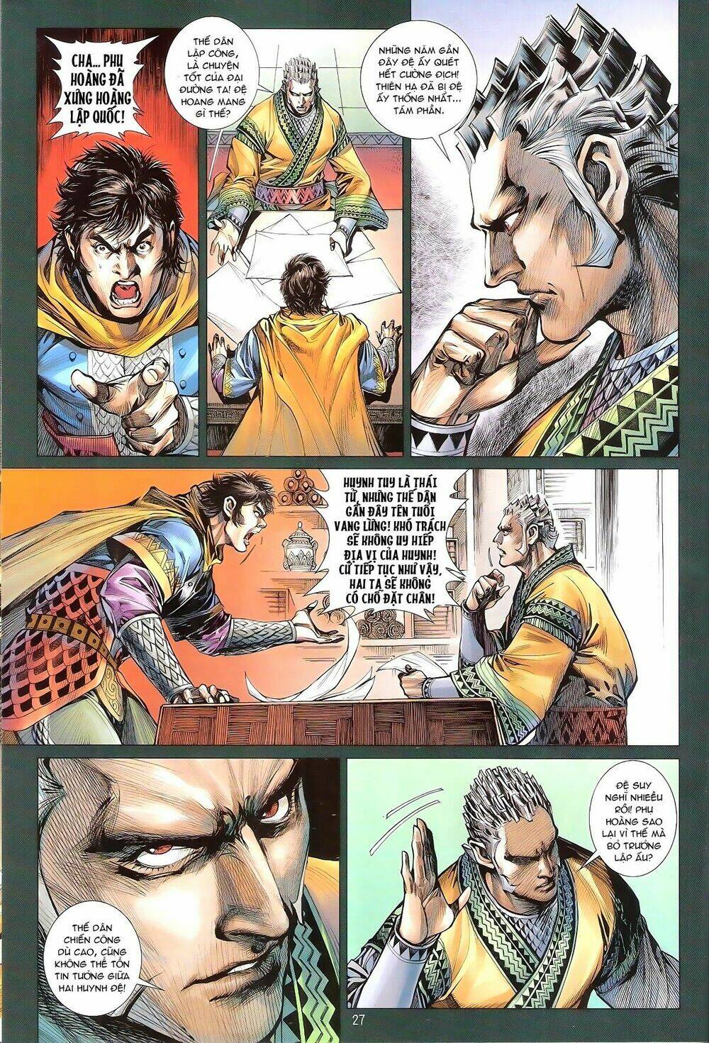 thiết tướng tung hoành (cựu tác) chapter 142 27