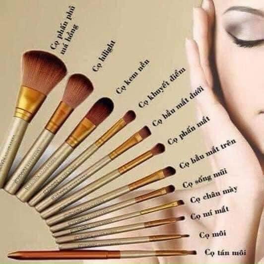 Bộ Cọ Trang Điểm Cá Nhân 12 Chi Tiết